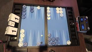 Lee Genud (White) vs. Mike Wohl (Blue)