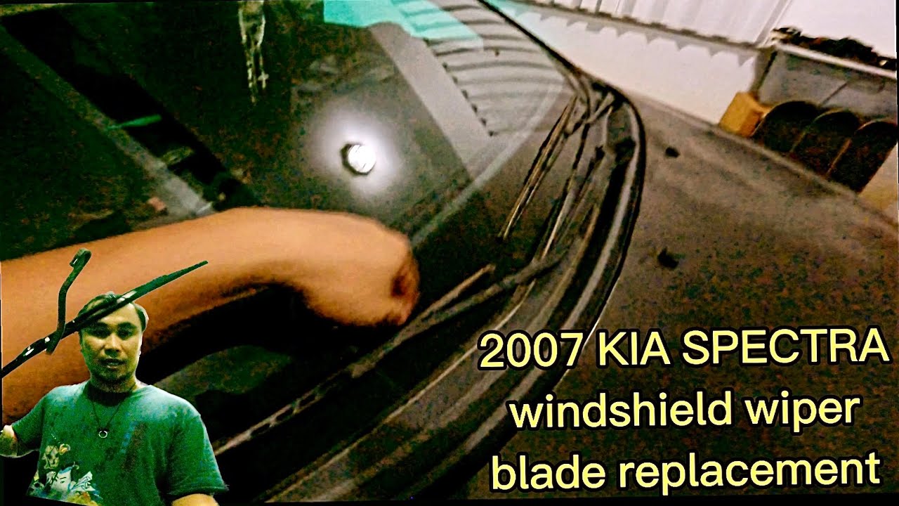 WINDSHIELD WIPER BLADE REPLACEMENT FOR A 2007 KIA SPECTRA YouTube