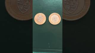 2 pound coins anniversary of the golden guinea 2013