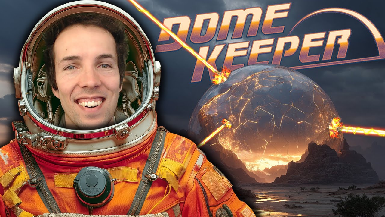 МЫ ДОЛЖНЫ ЗАЩИТИТЬ купол! Первый раз играю в DOME KEEPER!