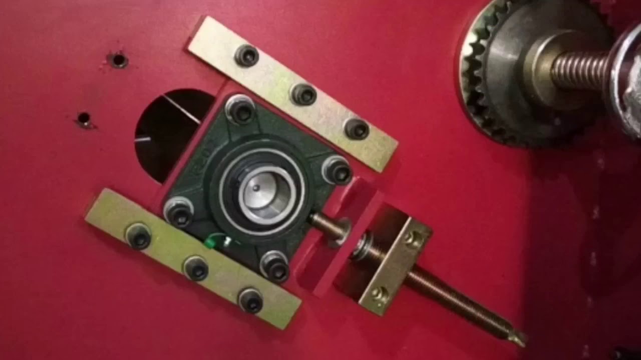 Easty Rotary heat Press Entry EMTS-1742 change blanket and unscrew shaft