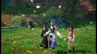 Kingdom Hearts III (MOD) Aqua Trains Kairi and Xion PLAYING AS KAIRI