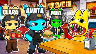 Sobreviviendo 100 NOCHES en Un RESTAURANTE de ANIMALES en Roblox!