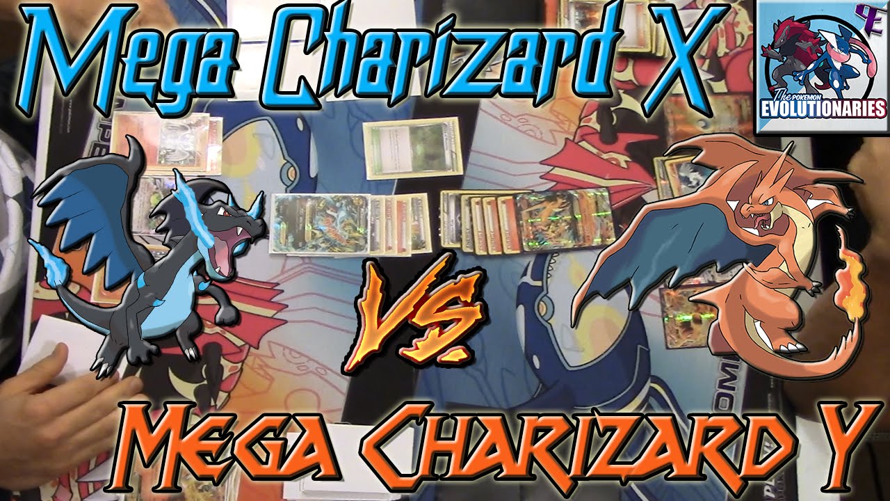 MEGA CHARIZARD X vs MEGA CHARIZARD Y  Mega Evolution Pokémon Battle 