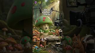 Viridi the WaxCap is selling Mushroom Erasers and Sharpeners