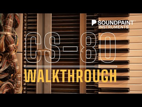 Soundpaint CS-80 UDS™: The Deepest Sampled CS-80 Library Ever