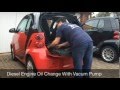 Smart Car Diesel Engine Oil Change