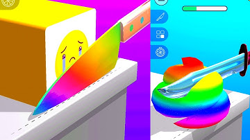 Asmr Slicing Max All Levels Game New Update Video Walkthrough Games GLAKSOQ