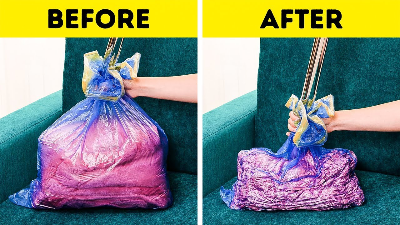 24 AMAZING IDEAS FOR PLASTIC BAGS - YouTube