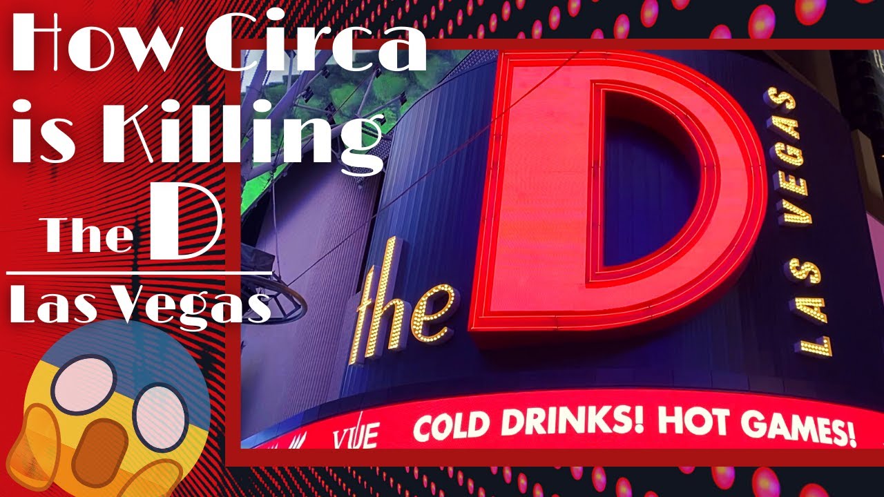 The D Hotel Las Vegas | Fremont Street Downtown Walkthrough Tour ...