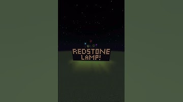 Minecraft Redstone Lamp