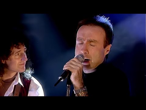 Brian May, Paul Rodgers, Charlie Watts, Andy Fairweather Lowe, Sam Brown Reaching Out TOTP 19-7 1996
