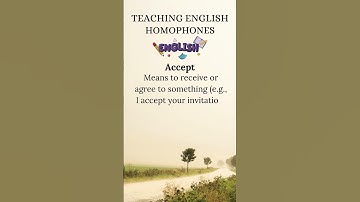 Do You Know When to Use ACCEPT VS EXCEPT? Don’t Mix Them Up!  #homophones #EnglishGrammar