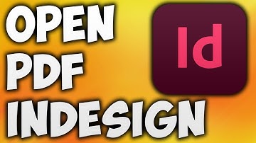 How to Import PDF to InDesign Multiple Pages - How to Insert or Open PDF in InDesign