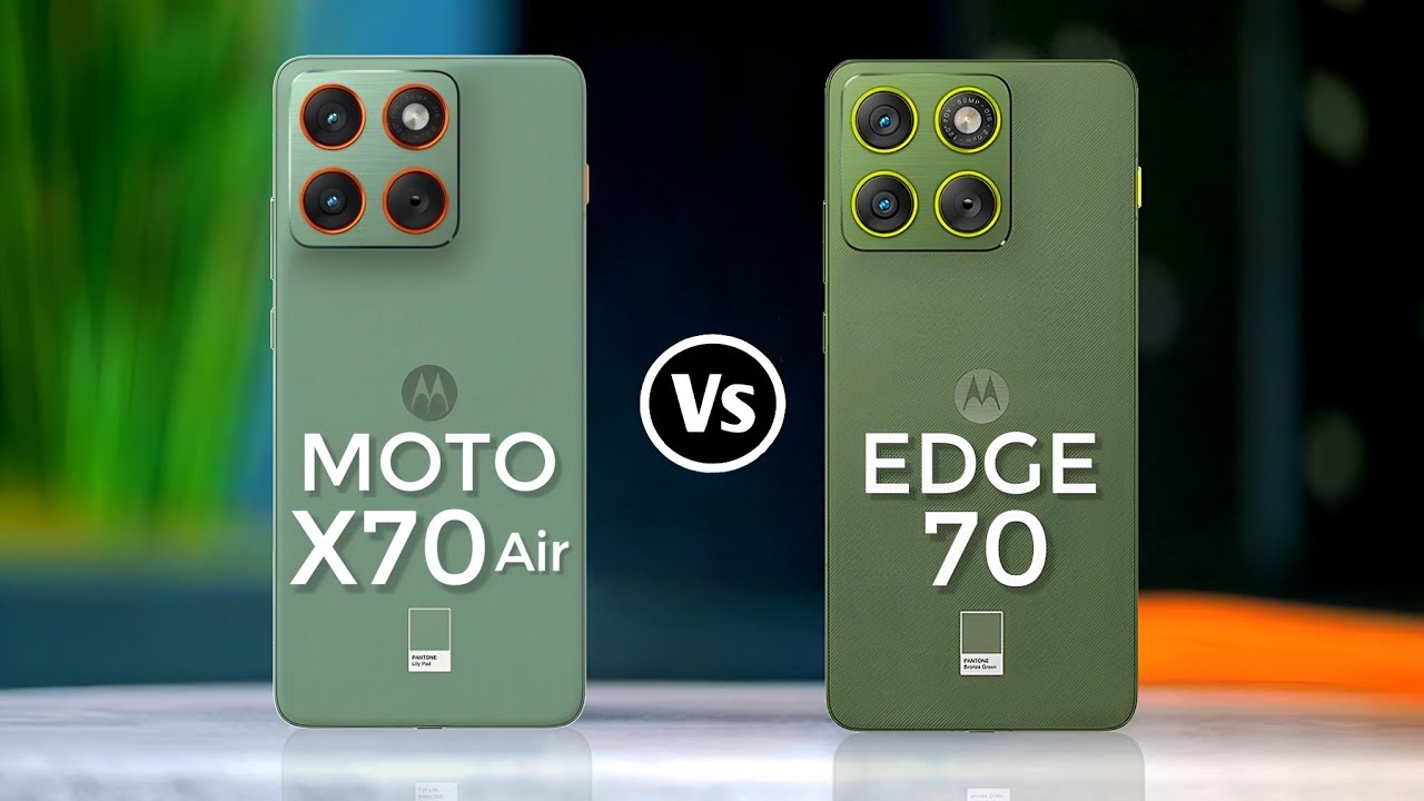 Moto X70 Air グローバル名 Moto Edge70 Moto X70 Air 5G Vs Edge 70 5G - YouTube