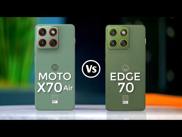 Moto X70 Air グローバル名 Moto Edge70 Moto X70 Air 5G Vs Edge 70 5G - YouTube