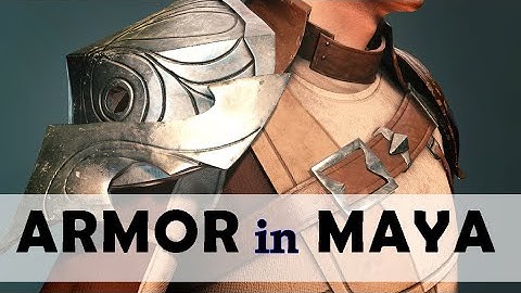 How to Model an Armor in Maya