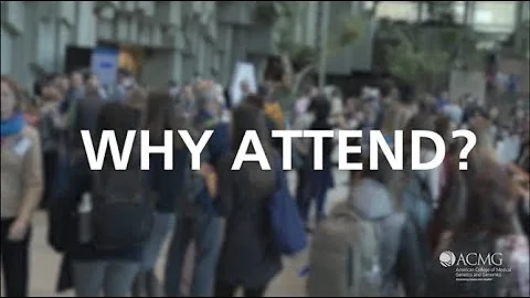 ACMG Annual Clinical Genetics Meeting #ACMGMtg19