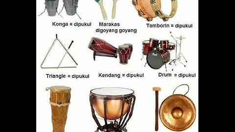 Materi SBK Kelas 3 SD - Alat Musik Ritmis