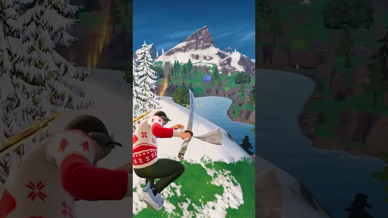 How to do the sword glitch with the typhoon bladed in Chapter 6 of Fortnite 