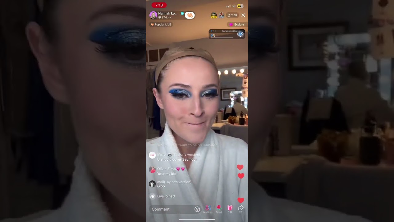 Hannah Lowther Tiktok Live 12/7/24