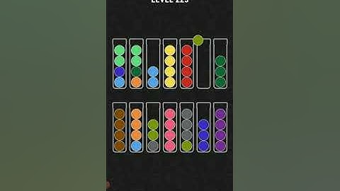 Ball sort puzzle level 225