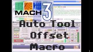 Auto tool offset for Mach3