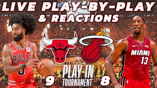 Chicago Bulls vs Miami Heat | Live Play-By-Play \& Reactions