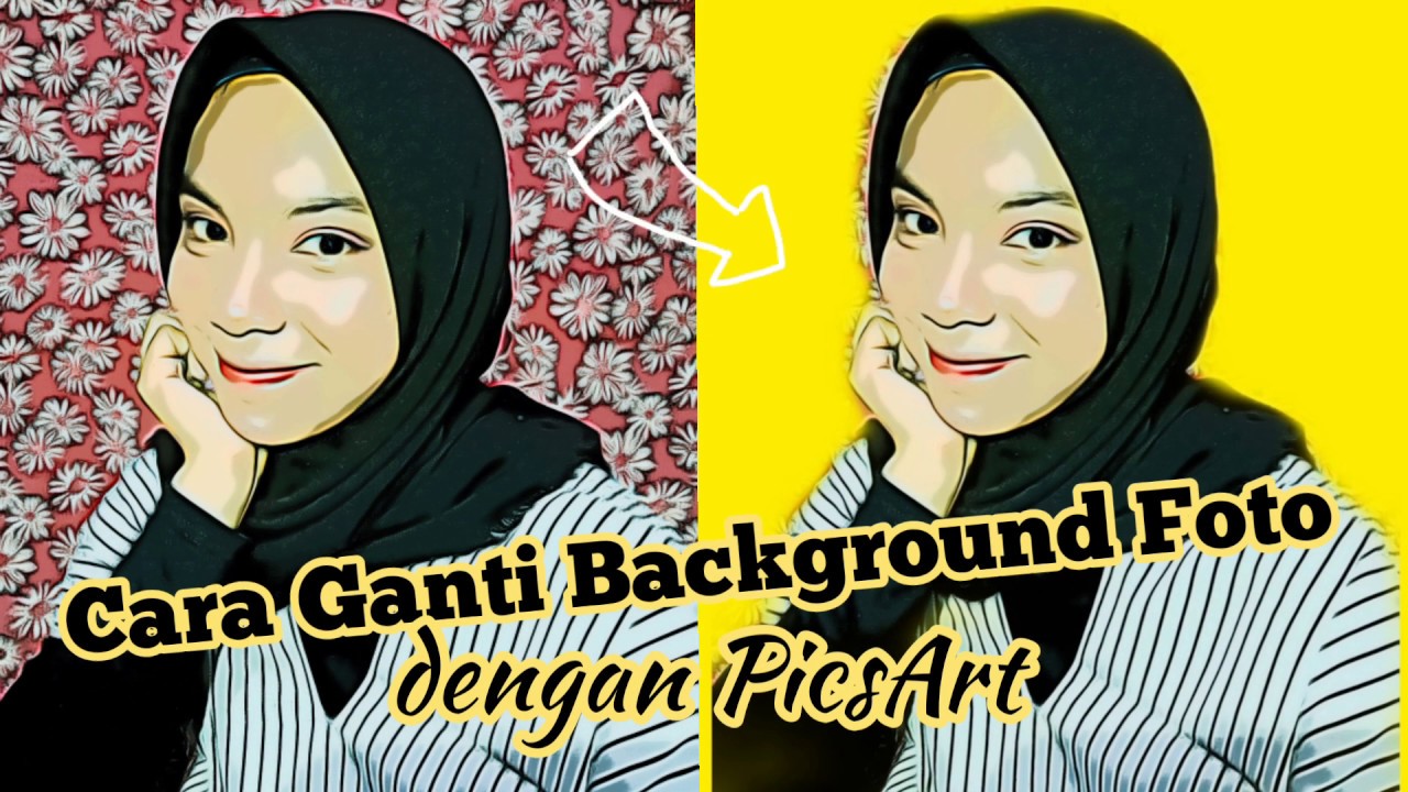 Cara Ganti Background Foto dengan PicsArt #Picsart # ...