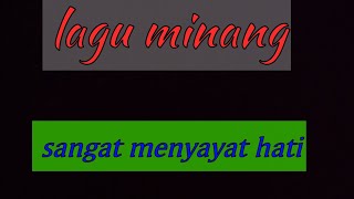 Lagu minang sedih