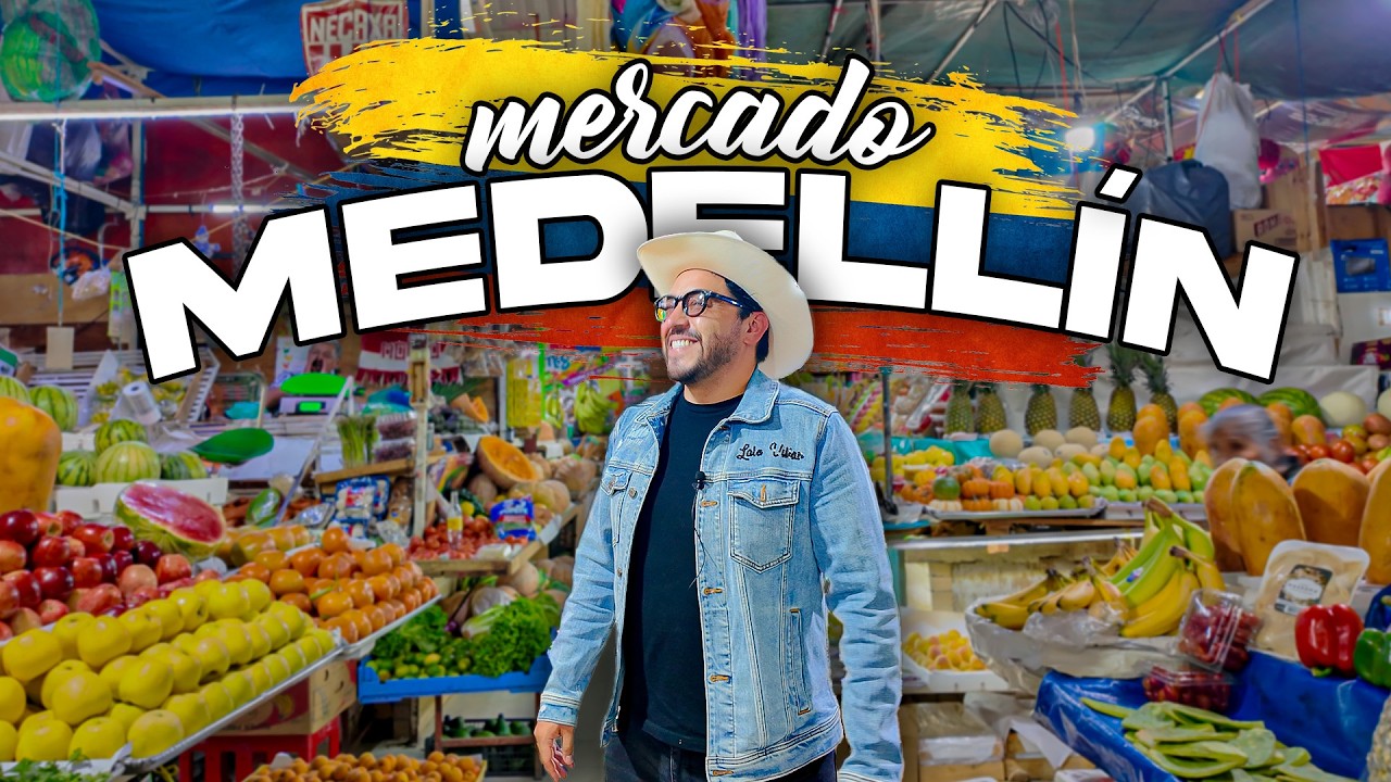 El MERCADO MEDELLÍN está LLENO de EXTRANJEROS 😱 ¡Descubre Por Qué!