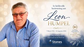 Celebrating the Life of Leon Noel Humpel