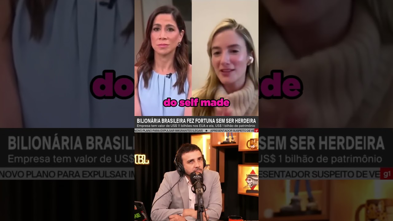 Jornalista da globo é confrontada por jovem bilionária sobre o conceito de meritocracia