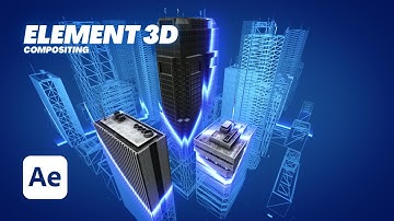 Element 3d After Effects | For Compositing | Ep - 05  @VideoCopilot