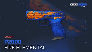 P2000 | Fire Elemental - Gameplay Showcase