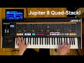 Roland Jupiter X - Jupiter 8 Sounds Demo