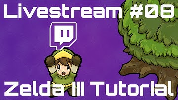 Zelda 3 Rogue-Like Unity Tutorial - Livestream Week 8