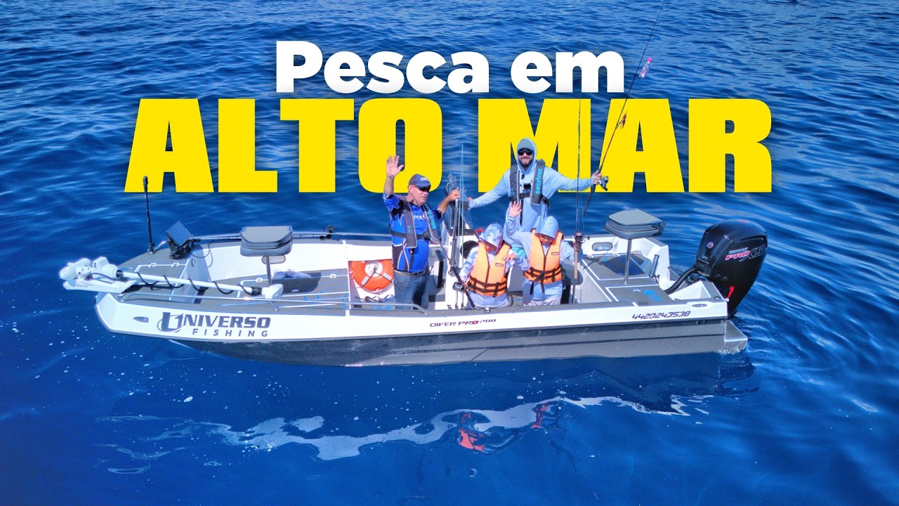 Pesca em ALTO MAR em FAMÍLIA ! NÃO ESPERAVA ISSO