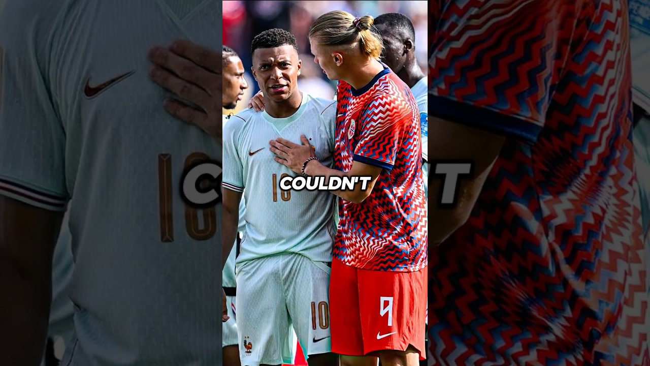 What Haaland said left Mbappé speechless! 😭☠️