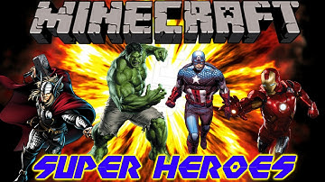 Minecraft Mod Spotlight #4 - Super Heroes Mod! [1.6.4] [FORGE]