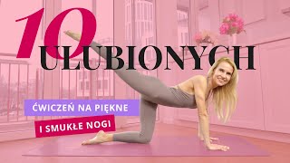 ❤️ 10 ULUBIONYCH: Ćwiczenia nogi - smukłe i piękne 👌 | NR 3. | Trening nóg | Ola Żelazo screenshot 1