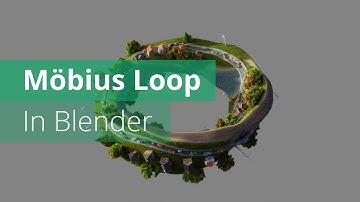 Procedural Möbius Loop with Geometrynodes in Blender  | Blender Tutorial