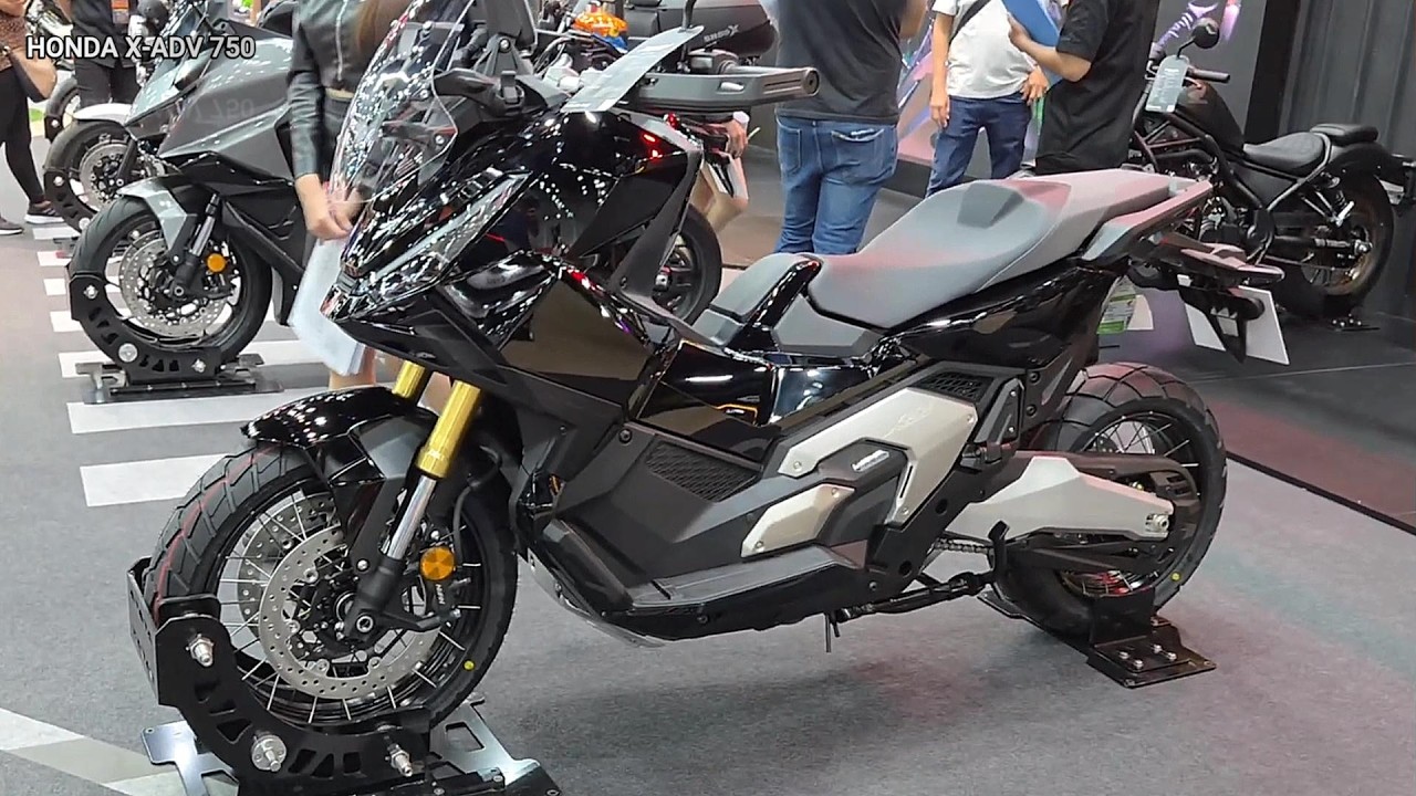 Honda X-ADV 750 2026 года, цвет графитово-черный | Технические характеристики, обзор и подробный ...