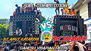 Dj Anuj Katariya Vs Dj Shagun   Competition  Ganesh Visarjan Meerut7staaar