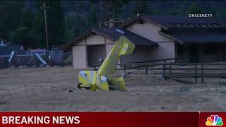 Small plane crash near Big Bear Airport, pilot injured
