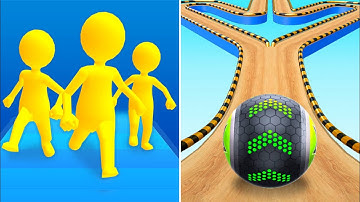 Max Levels 🔴🔵 Join Clash 3D Vs Going Balls Walkthrough Mobile Gameplay