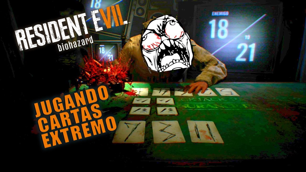 gameplay-resident-evil-7-el-juego-de-cartas-youtube