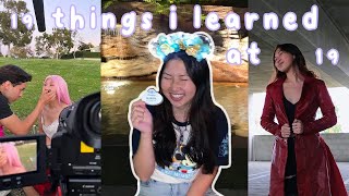 19 things i learned at 19 | alison chin