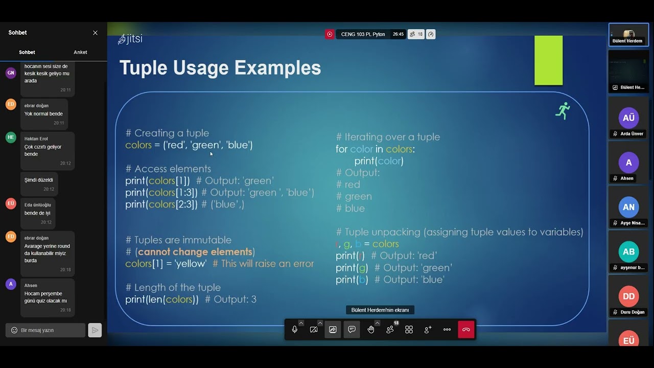 Data Structures Tuple in Python - YouTube
