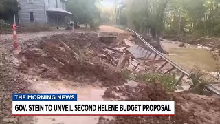 NC Gov. Stein to unveil second Helene budget proposal